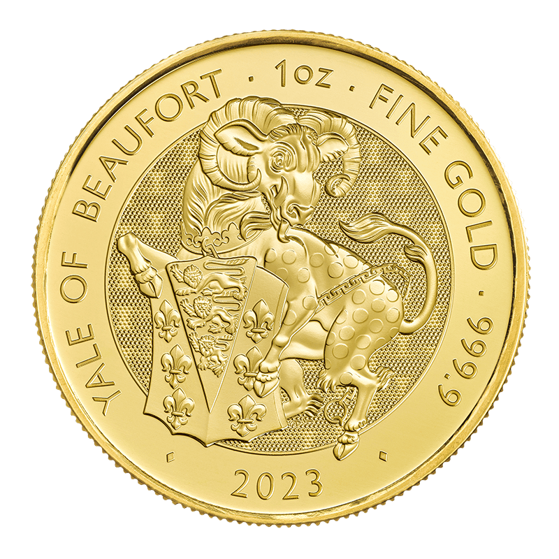 Image pour Pièce d’or de 1 oz, Éale de Beaufort : Le bestiaire des Tudors (2023) à partir de Métaux précieux TD